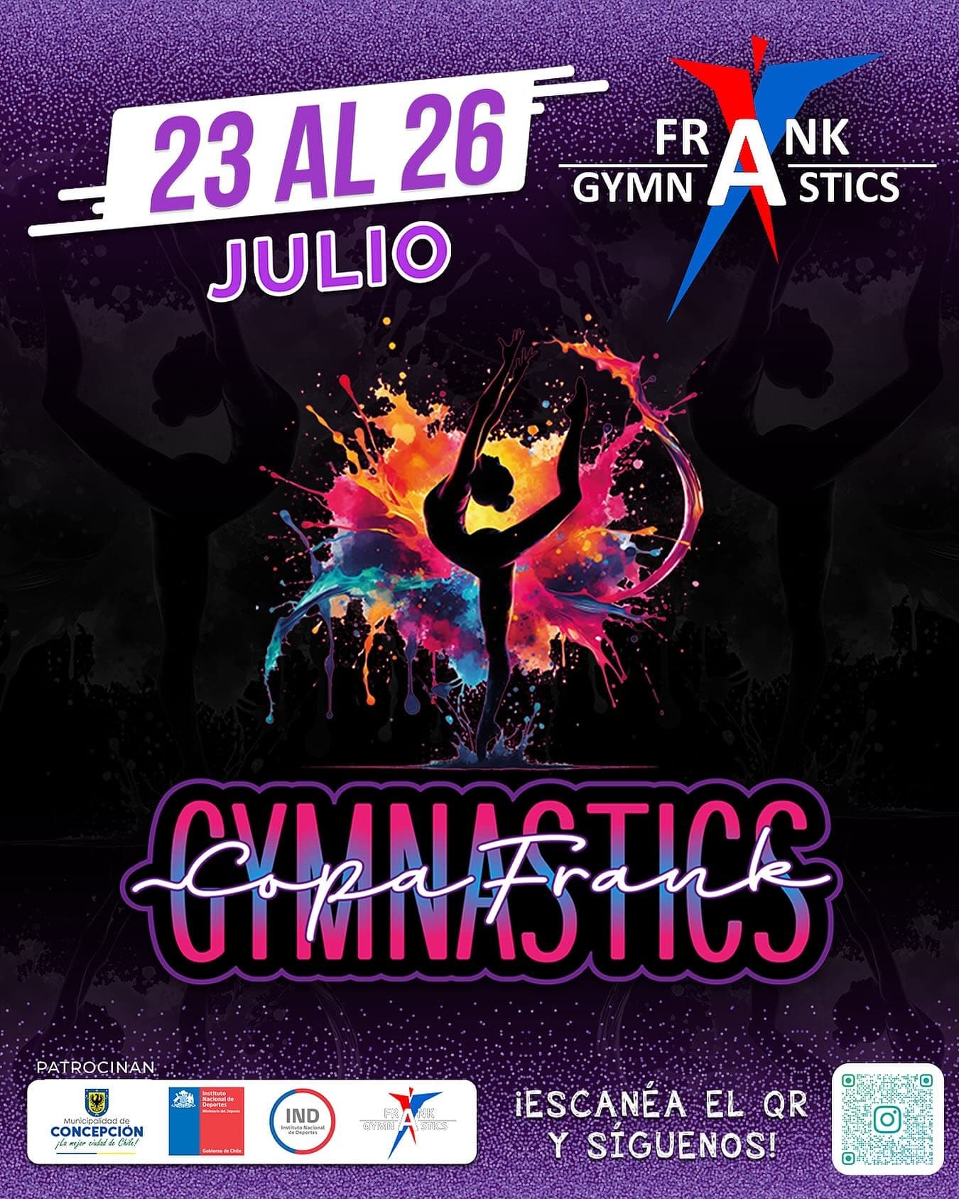 Afiche oficial VI Copa Frank Gymnastics 2026